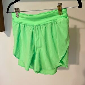 Lululemon fast and free shorts